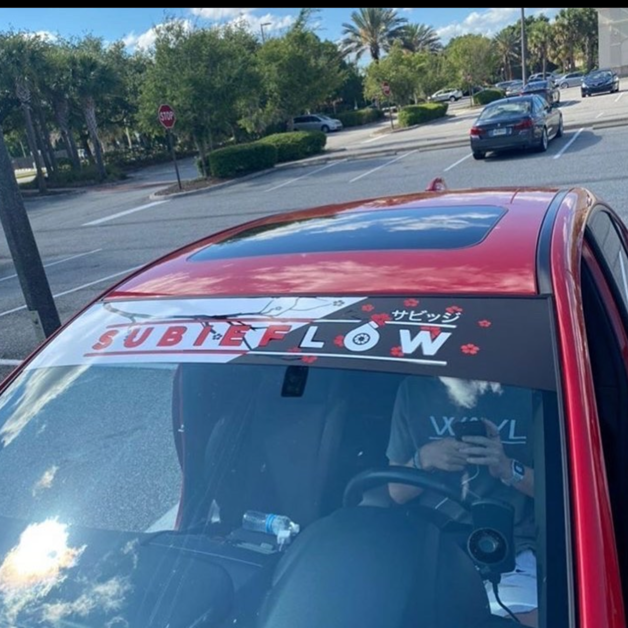 Windshield Sunstrip - Slap City